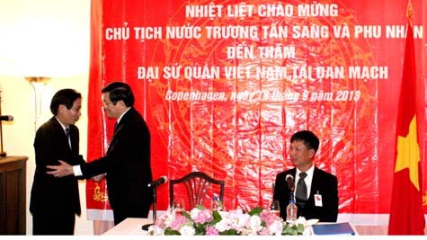 Chủ tịch nước kết thúc tốt đẹp chuyến thăm Đan Mạch - ảnh 2